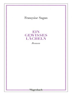 cover image of Ein gewisses Lächeln